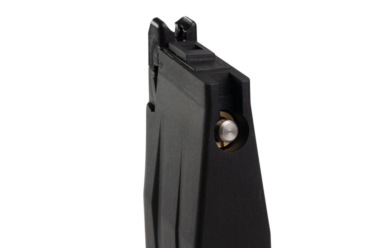 SRC HI CAPA GBB シリーズ グリーンガスマガジン (28 発) - ブラック (QB マガジン ベース)-AIRSOFT GOGO エアガン・サバゲー用品通販