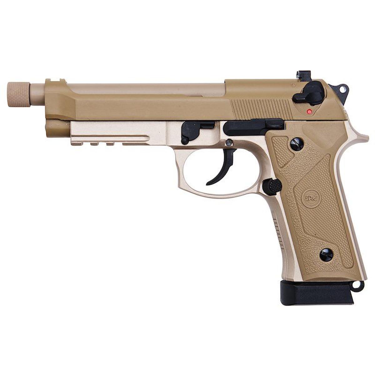 SRC M9A3 SR-92 A3 CO2 GBB エアソフト ピストル - 砂漠-AIRSOFT GOGO エアガン・サバゲー用品通販