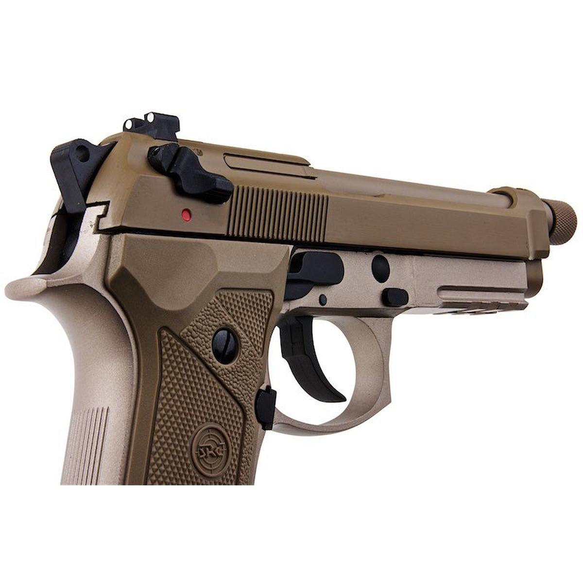SRC M9A3 SR-92 A3 CO2 GBB エアソフト ピストル - 砂漠-AIRSOFT GOGO エアガン・サバゲー用品通販