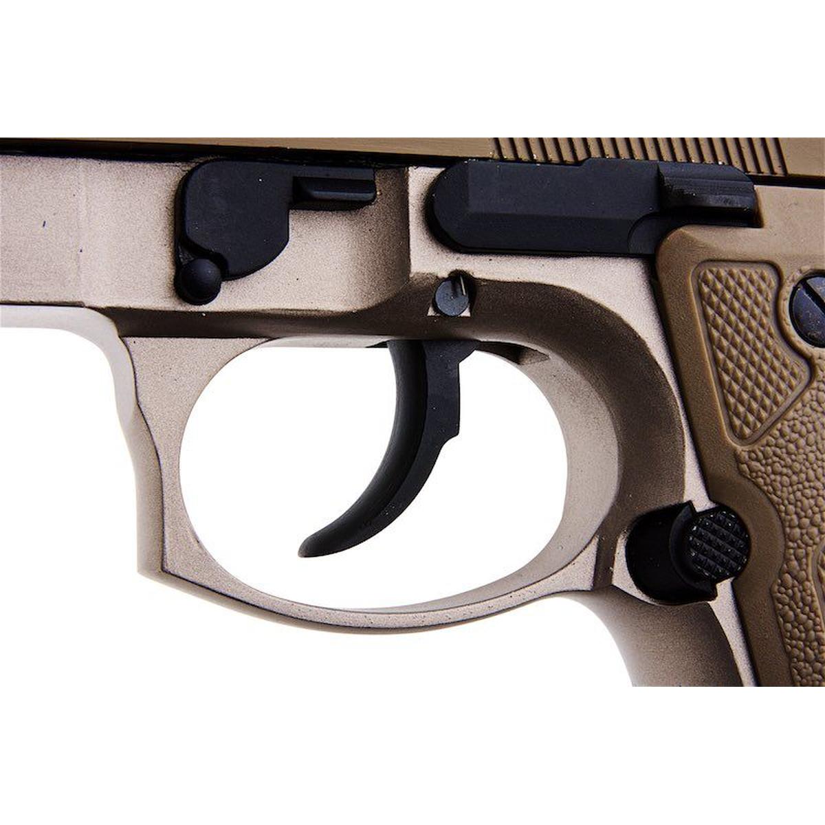 SRC M9A3 SR-92 A3 CO2 GBB エアソフト ピストル - 砂漠-AIRSOFT GOGO エアガン・サバゲー用品通販