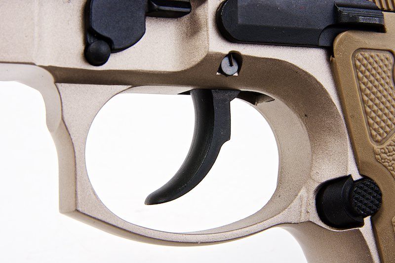 SRC M9A3 SR-92 A3 GBB エアソフト ピストル - デザート-AIRSOFT GOGO エアガン・サバゲー用品通販