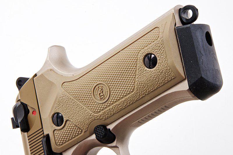 SRC M9A3 SR-92 A3 GBB エアソフト ピストル - デザート-AIRSOFT GOGO エアガン・サバゲー用品通販
