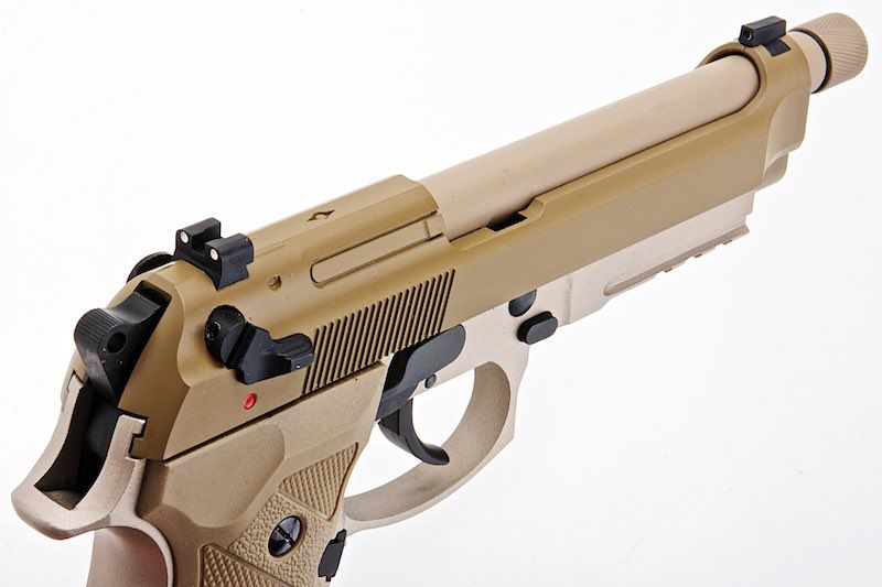SRC M9A3 SR-92 A3 GBB エアソフト ピストル - デザート-AIRSOFT GOGO エアガン・サバゲー用品通販