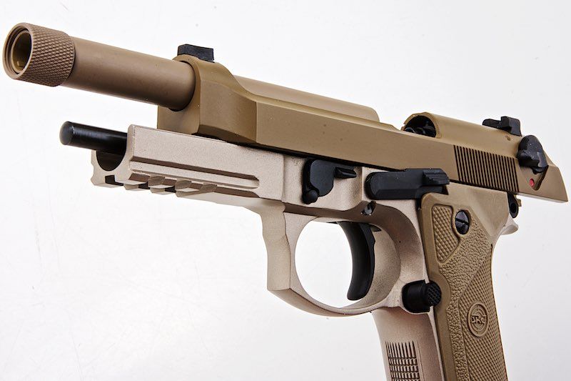 SRC M9A3 SR-92 A3 GBB エアソフト ピストル - デザート-AIRSOFT GOGO エアガン・サバゲー用品通販