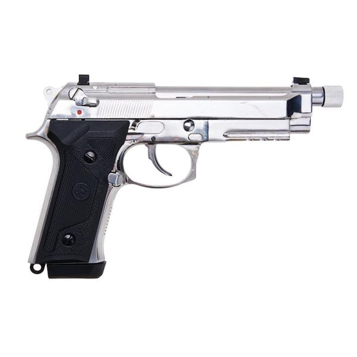 SRC M9A3 SR-92 A3 GBB エアソフト ピストル - シルバー-AIRSOFT GOGO エアガン・サバゲー用品通販