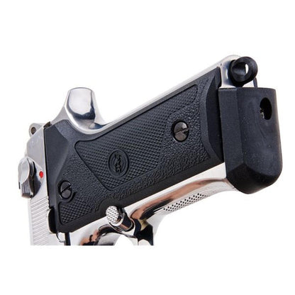 SRC M9A3 SR-92 A3 GBB エアソフト ピストル - シルバー-AIRSOFT GOGO エアガン・サバゲー用品通販