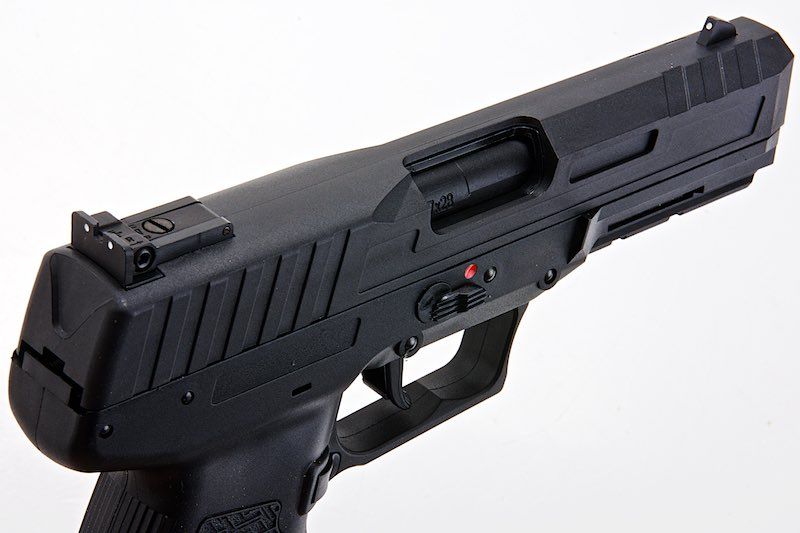 SRC マーベリック FN57 GBB エアソフト ピストル - ブラック-AIRSOFT GOGO エアガン・サバゲー用品通販