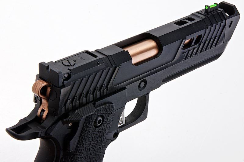 SRC ナイトバイパー ハイキャパ GBB エアソフトピストル - ブラック-AIRSOFT GOGO エアガン・サバゲー用品通販