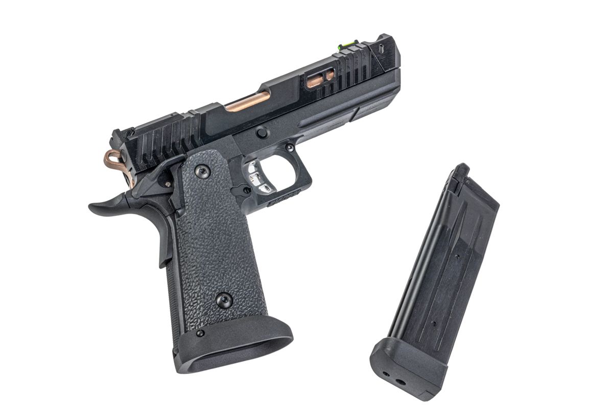 SRC ナイトバイパー HI-CAPA GBB エアソフトピストル - ブラック-AIRSOFT GOGO エアガン・サバゲー用品通販