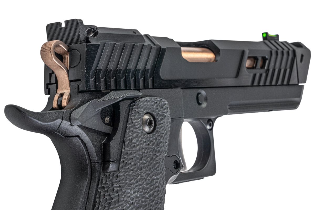 SRC ナイトバイパー HI-CAPA GBB エアソフトピストル - ブラック-AIRSOFT GOGO エアガン・サバゲー用品通販