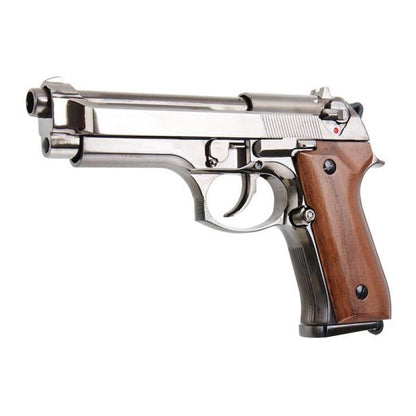 SRC SR92 フュージョン M92 GBB エアソフトピストル ウッドグリップ付き-AIRSOFT GOGO エアガン・サバゲー用品通販