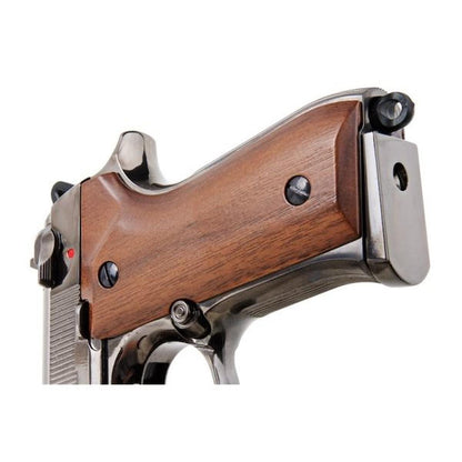 SRC SR92 フュージョン M92 GBB エアソフトピストル ウッドグリップ付き-AIRSOFT GOGO エアガン・サバゲー用品通販