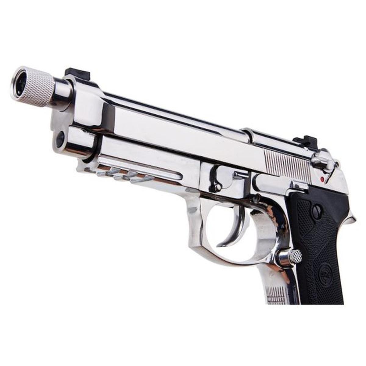 SRC SR92 フュージョン M92 GBB エアソフトピストル ウッドグリップ付き-AIRSOFT GOGO エアガン・サバゲー用品通販