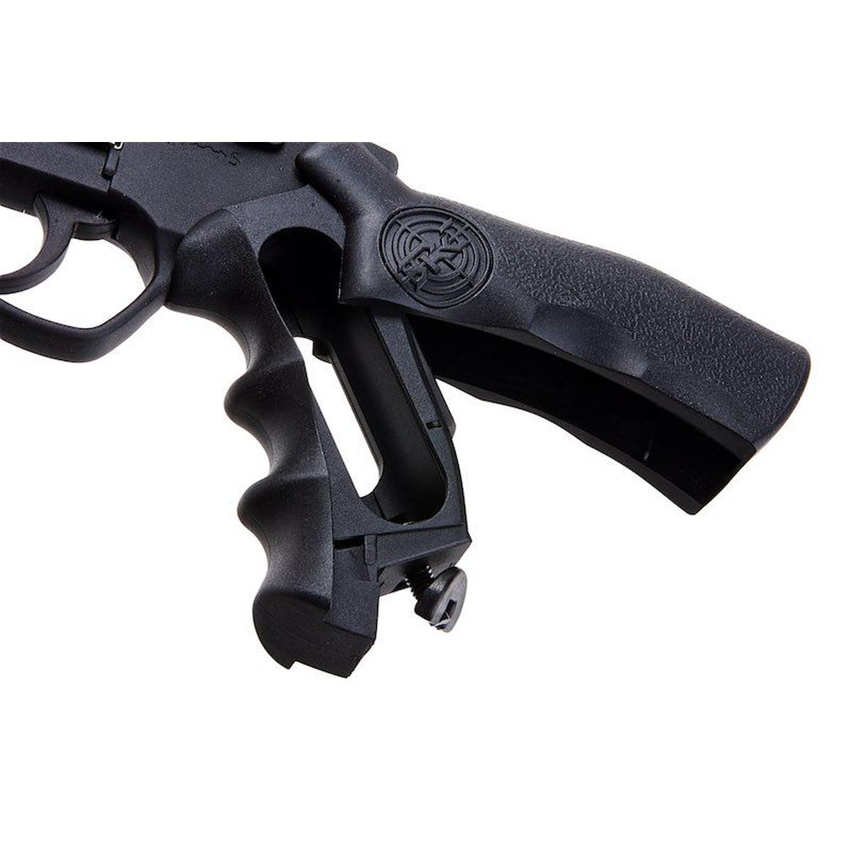 SRC タイタン リボルバー (CO2、4 インチ) - ブラック-AIRSOFT GOGO エアガン・サバゲー用品通販