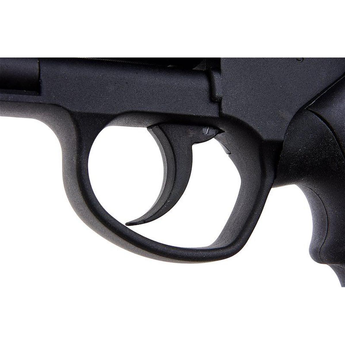 SRC タイタン リボルバー (CO2、4 インチ) - ブラック-AIRSOFT GOGO エアガン・サバゲー用品通販