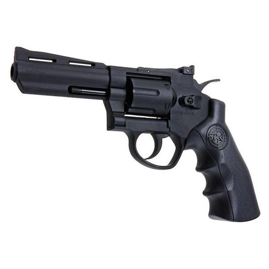 SRC タイタン リボルバー (CO2、4 インチ) - ブラック-AIRSOFT GOGO エアガン・サバゲー用品通販