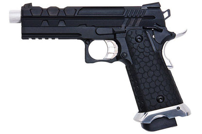 SRC TARTARUS MK IV HI CAPA 4.3 GBB エアソフト ピストル - ブラック-AIRSOFT GOGO エアガン・サバゲー用品通販