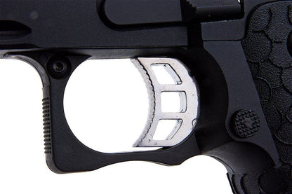 SRC TARTARUS MK IV HI CAPA 4.3 GBB エアソフト ピストル - ブラック-AIRSOFT GOGO エアガン・サバゲー用品通販
