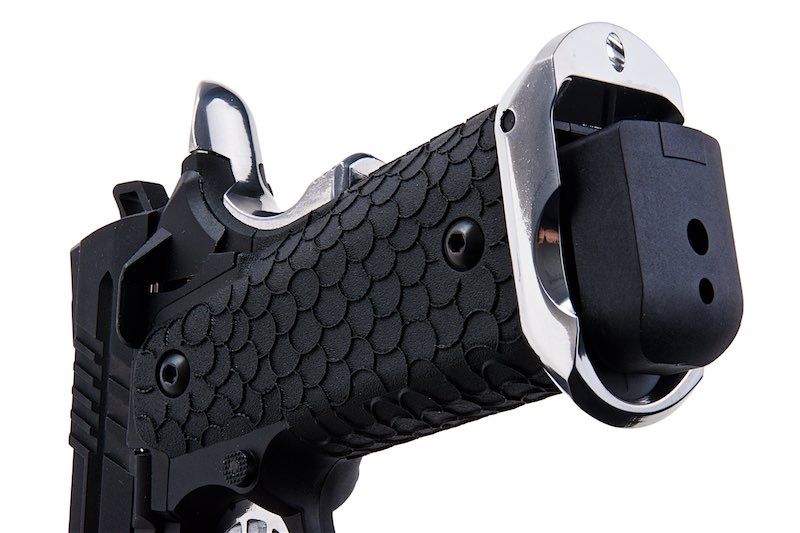 SRC TARTARUS MK IV HI CAPA 4.3 GBB エアソフト ピストル - ブラック-AIRSOFT GOGO エアガン・サバゲー用品通販