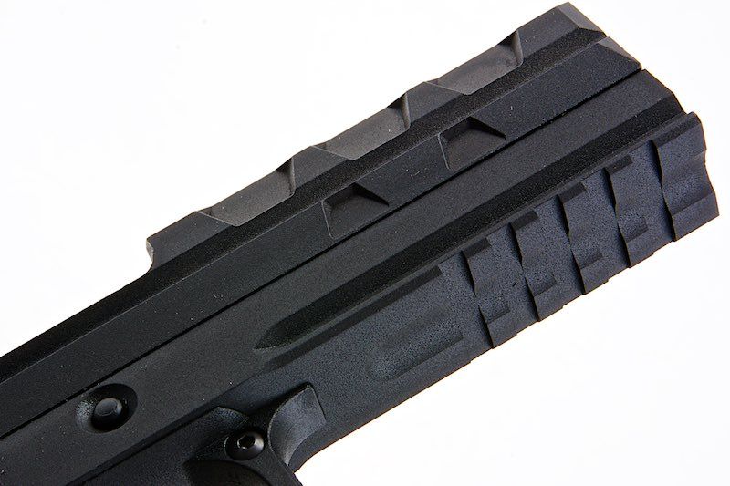 SRC TARTARUS MKIII HI CAPA 4.3 GBB エアソフト ピストル - ブラック-AIRSOFT GOGO エアガン・サバゲー用品通販