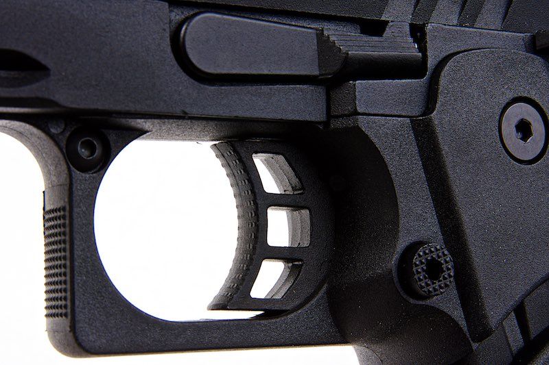 SRC TARTARUS MKIII HI CAPA 4.3 GBB エアソフト ピストル - ブラック-AIRSOFT GOGO エアガン・サバゲー用品通販