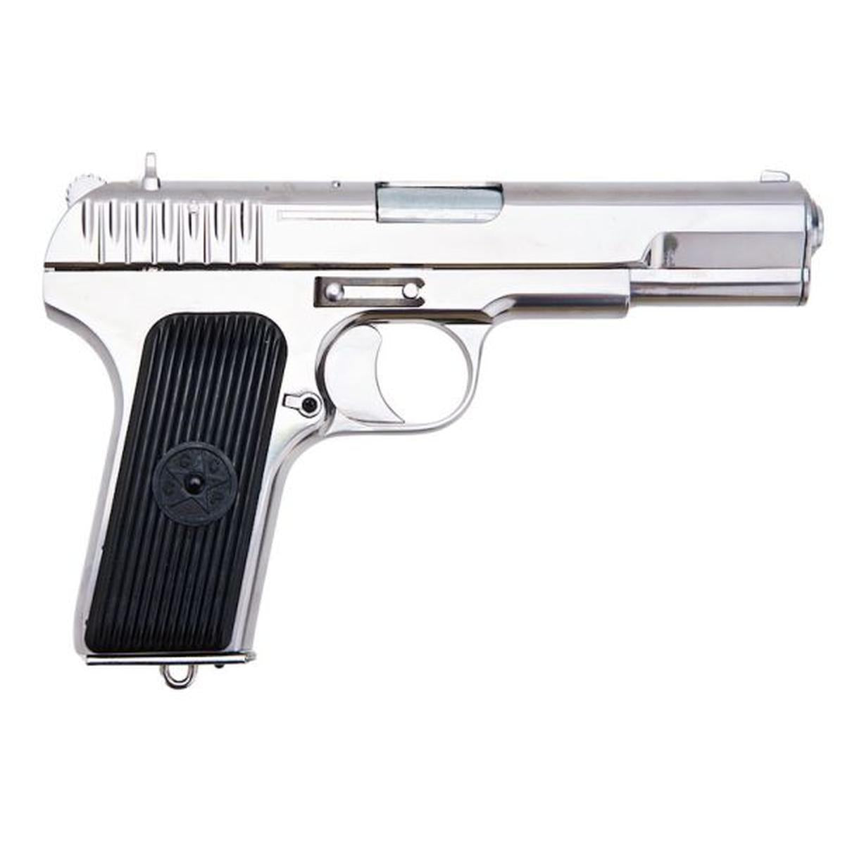 SRC TT33 SR-33 GBB エアソフト ピストル - シルバー-AIRSOFT GOGO エアガン・サバゲー用品通販