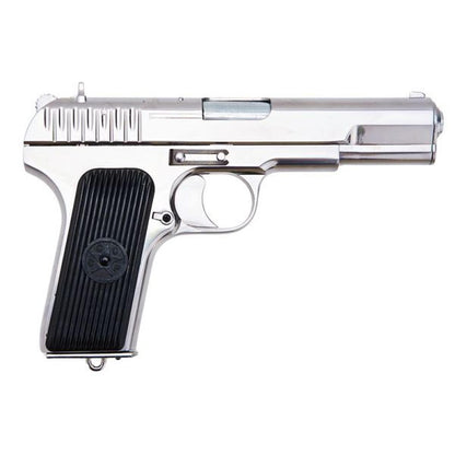 SRC TT33 SR-33 GBB エアソフト ピストル - シルバー-AIRSOFT GOGO エアガン・サバゲー用品通販