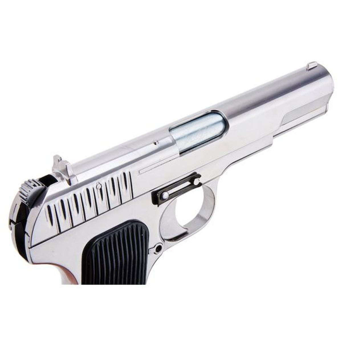 SRC TT33 SR-33 GBB エアソフト ピストル - シルバー-AIRSOFT GOGO エアガン・サバゲー用品通販