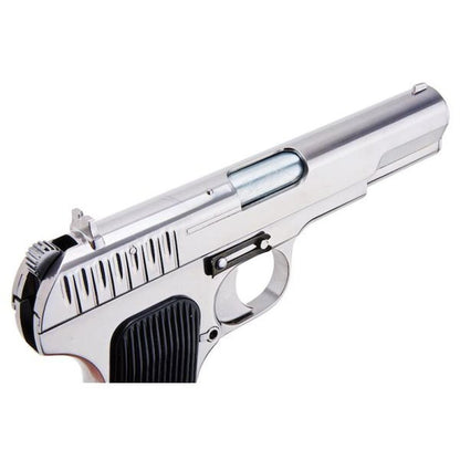 SRC TT33 SR-33 GBB エアソフト ピストル - シルバー-AIRSOFT GOGO エアガン・サバゲー用品通販