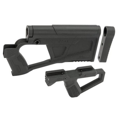 SRU 東京マルイ M4 AEG SRQ アドバンスドストックグリップキット (ブラック)-AIRSOFT GOGO エアガン・サバゲー用品通販