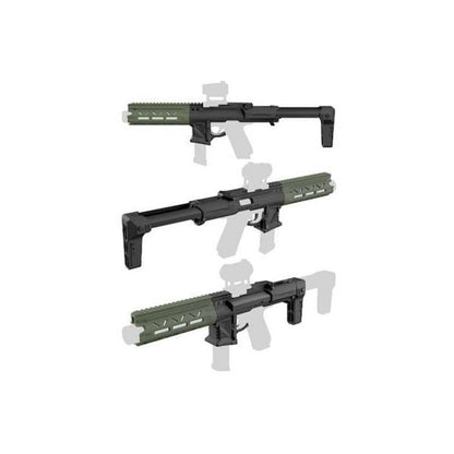 SRU アクション アーミー AAP 01 GBB エアガン カービン キット - オリーブドラブ-AIRSOFT GOGO エアガン・サバゲー用品通販