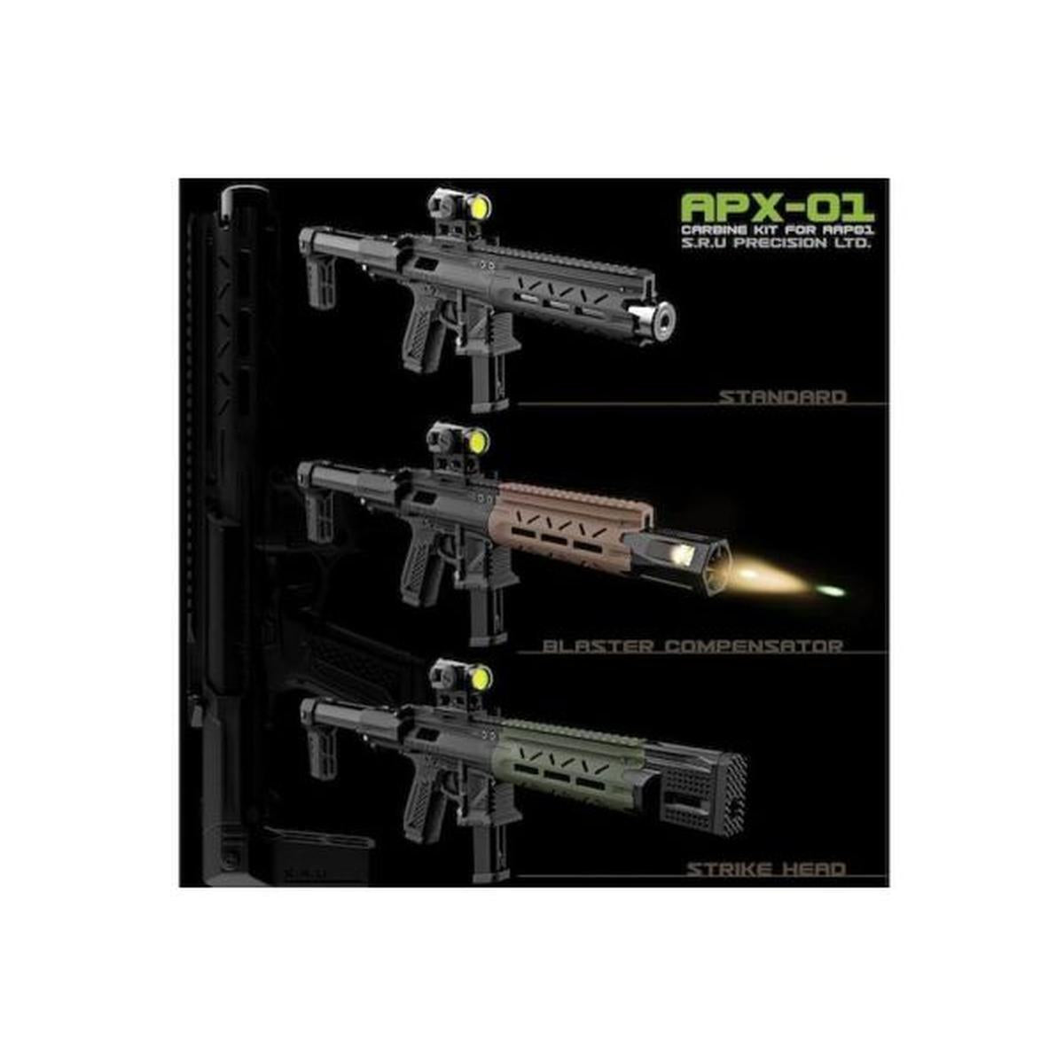 SRU アクション アーミー AAP 01 GBB エアガン カービン キット - タン-AIRSOFT GOGO エアガン・サバゲー用品通販