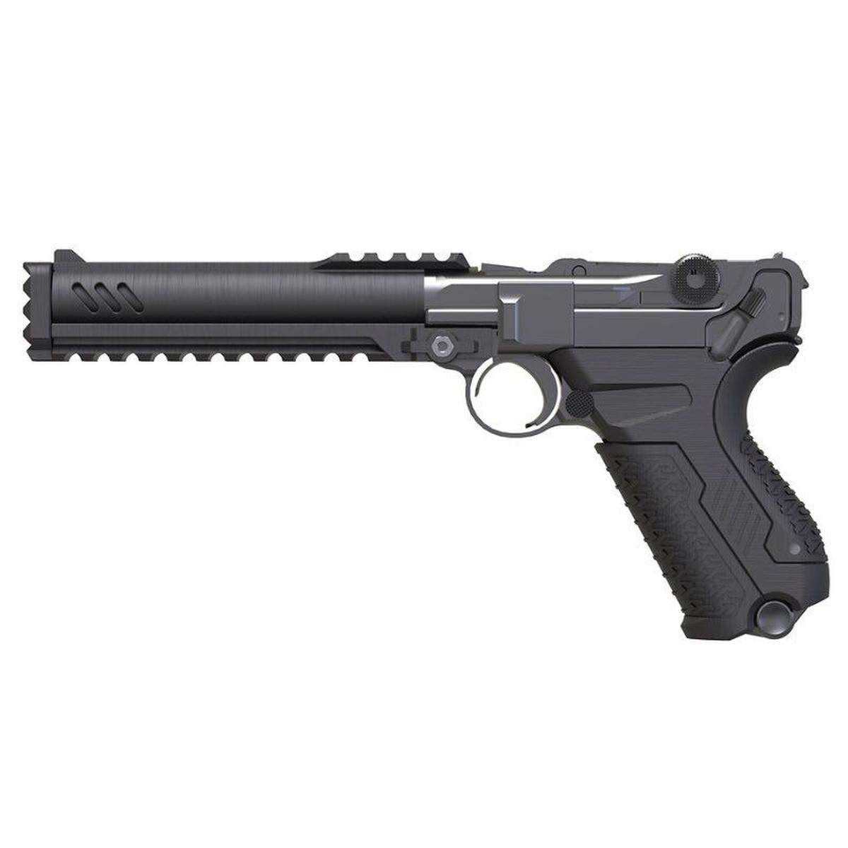 SRU ルガー WE P08 キット - ブラック-AIRSOFT GOGO エアガン・サバゲー用品通販