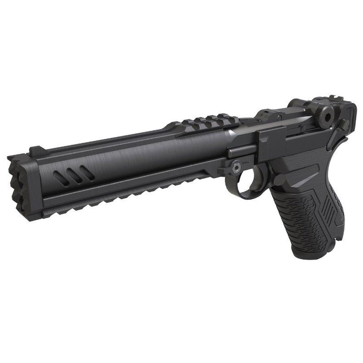 SRU ルガー WE P08 キット - ブラック-AIRSOFT GOGO エアガン・サバゲー用品通販