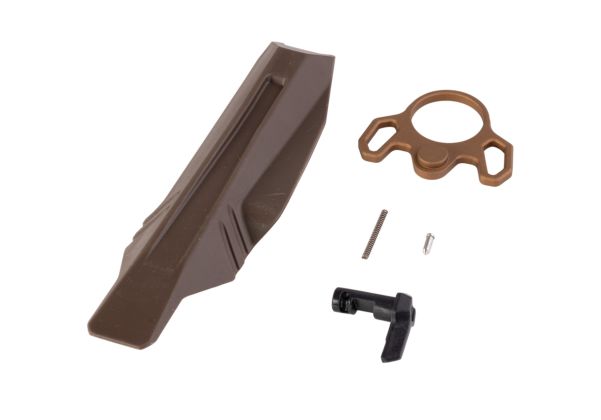 SRU SARB15 M4 Airsoft GBB ブルパップ シャーシ キット - タン-AIRSOFT GOGO エアガン・サバゲー用品通販