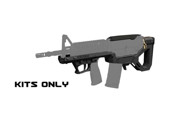 SRU SARB15 M4 Airsoft GBB ブルパップ シャーシ キット - タン-AIRSOFT GOGO エアガン・サバゲー用品通販