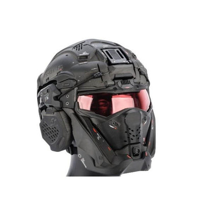 SRU タクティカル ヘルメット マスク セット (ファスト ヘルメット付き)-AIRSOFT GOGO エアガン・サバゲー用品通販