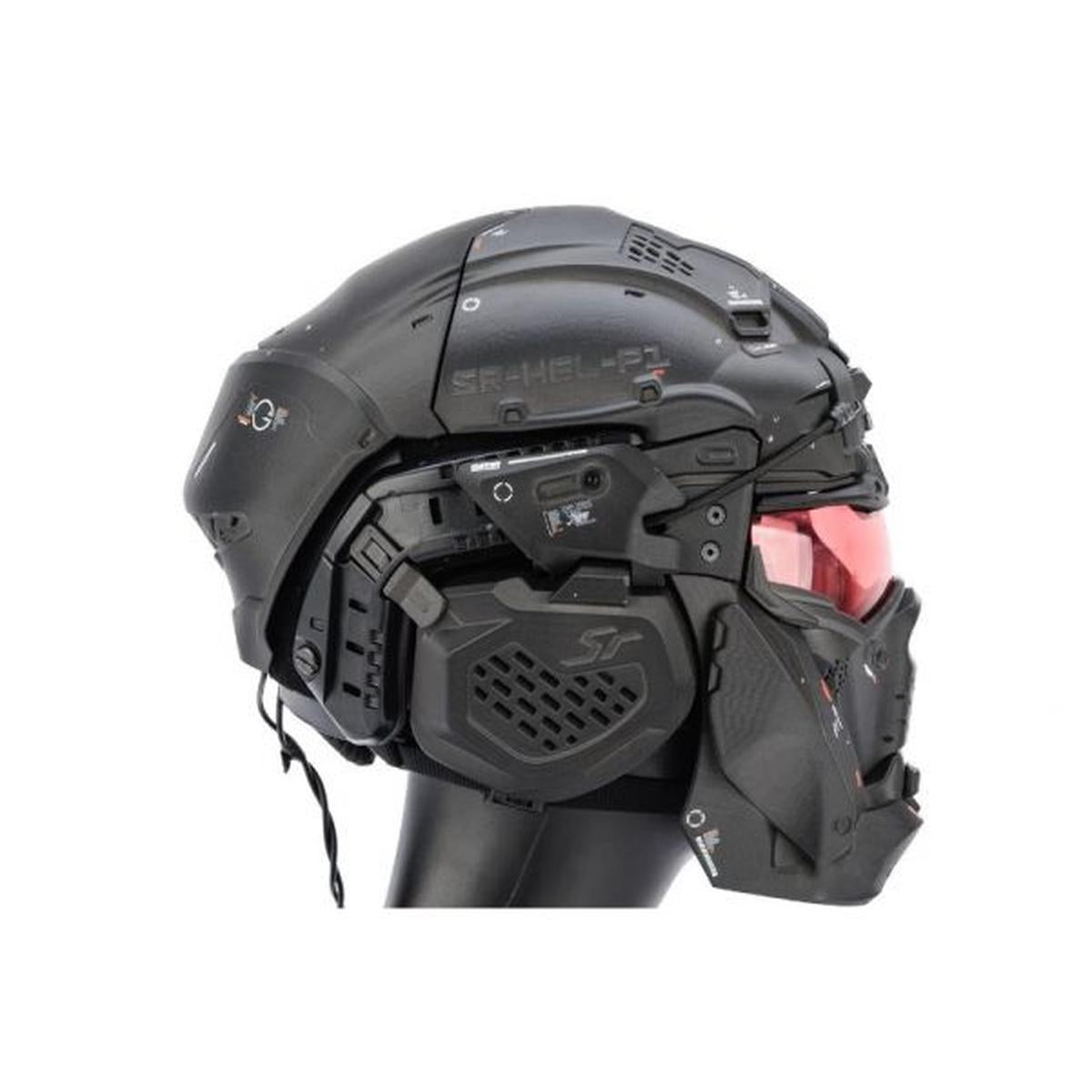 SRU タクティカル ヘルメット マスク セット (ファスト ヘルメット付き)-AIRSOFT GOGO エアガン・サバゲー用品通販