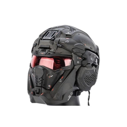 SRU タクティカル ヘルメット マスク セット (ファスト ヘルメット付き)-AIRSOFT GOGO エアガン・サバゲー用品通販