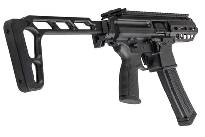 STRATOS X Airsoft MPX-K GBB エアソフト SMG CNCストック付き - ブラック-AIRSOFT GOGO エアガン・サバゲー用品通販