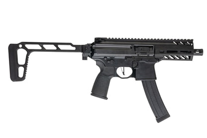 STRATOS X Airsoft MPX-K GBB エアソフト SMG CNCストック付き - ブラック-AIRSOFT GOGO エアガン・サバゲー用品通販