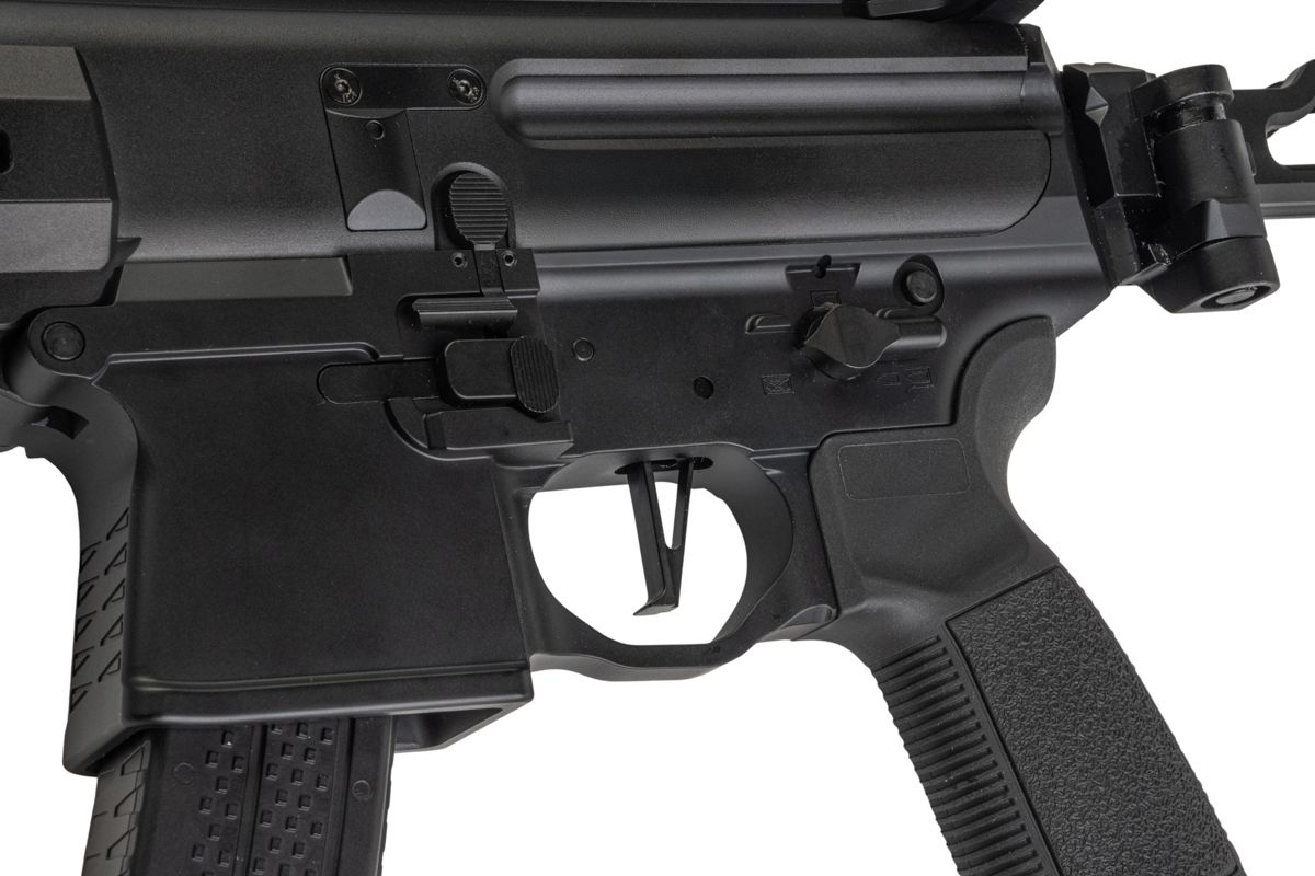 STRATOS X Airsoft MPX-K GBB エアソフト SMG CNCストック付き - ブラック-AIRSOFT GOGO エアガン・サバゲー用品通販