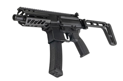 STRATOS X Airsoft MPX-K GBB エアソフト SMG CNCストック付き - ブラック-AIRSOFT GOGO エアガン・サバゲー用品通販