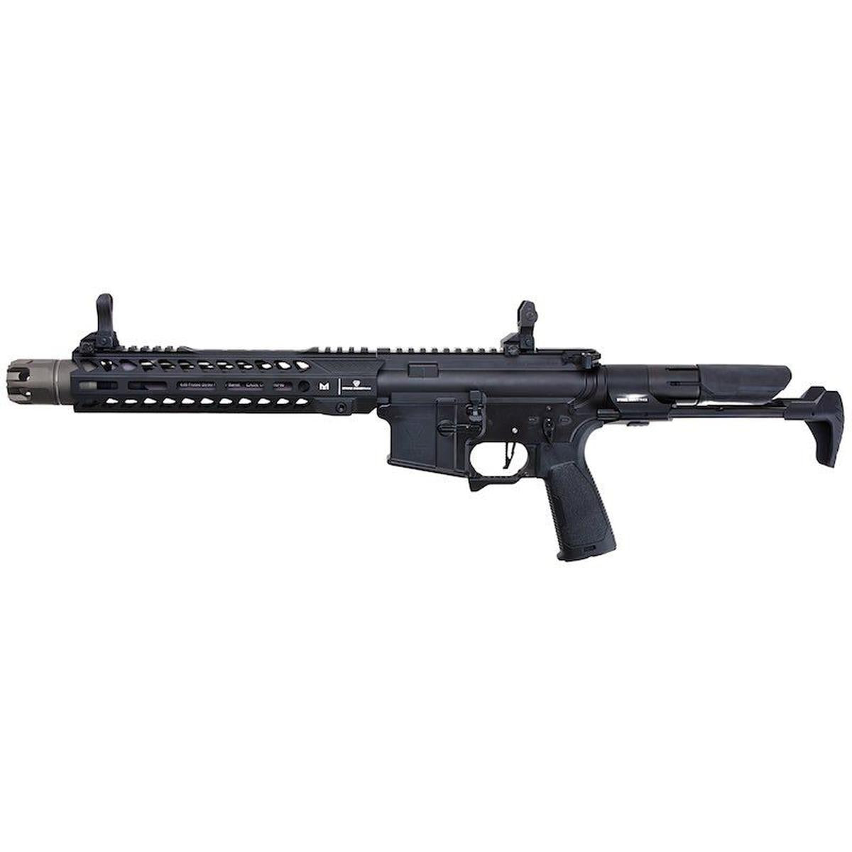 STRIKE INDUSTRIES EMG ストライク タクティカル 10 インチ PDW (MWS システム) GBB エアソフト ライフル (ブラック)-AIRSOFT GOGO エアガン・サバゲー用品通販