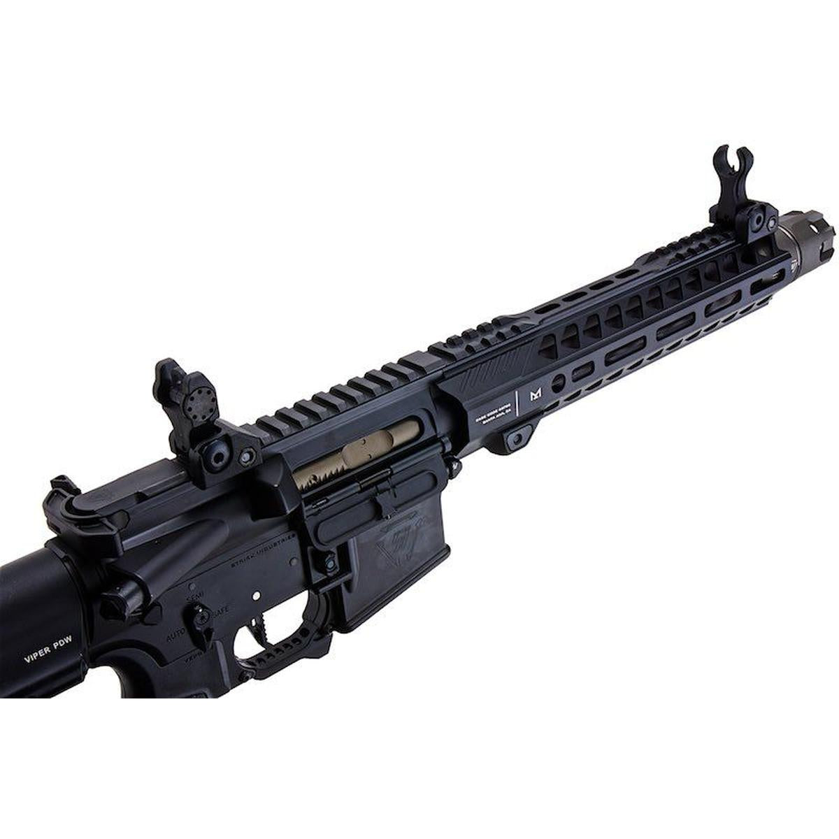 STRIKE INDUSTRIES EMG ストライク タクティカル 10 インチ PDW (MWS システム) GBB エアソフト ライフル (ブラック)-AIRSOFT GOGO エアガン・サバゲー用品通販