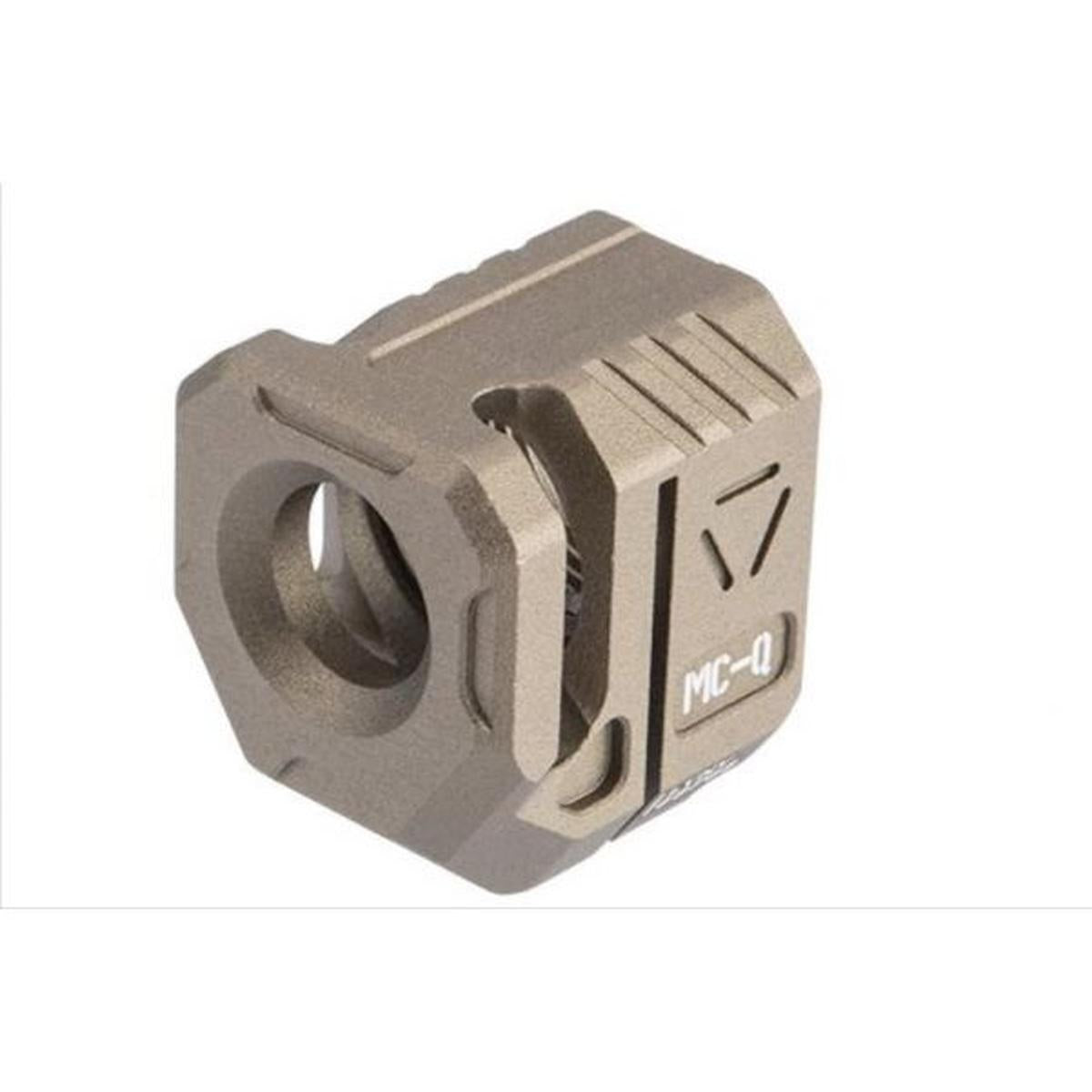 STRIKE INDUSTRIES STRIKE MICO スレッドコンプ エアソフト - クアッド (FDE、14MM CCW)-AIRSOFT GOGO エアガン・サバゲー用品通販
