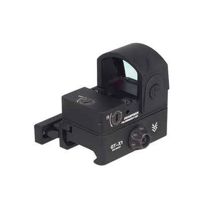 Swamp Deer インパクト 1x20x25 赤ドットサイト (GT-X1) -ブラック-AIRSOFT GOGO エアガン・サバゲー用品通販