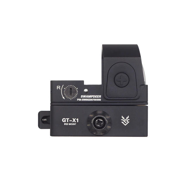 Swamp Deer インパクト 1x20x25 赤ドットサイト (GT-X1) -ブラック-AIRSOFT GOGO エアガン・サバゲー用品通販