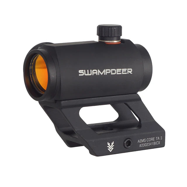 Swamp Deer TA-3 1x22 赤サークルドットサイト (TA3) - ブラック-AIRSOFT GOGO エアガン・サバゲー用品通販