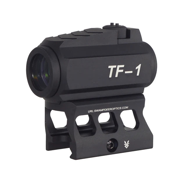 Swamp Deer TF-1 1x20 防水赤ドットサイト (TF1) - ブラック-AIRSOFT GOGO エアガン・サバゲー用品通販